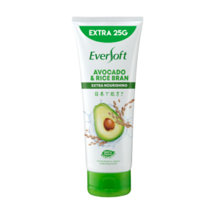 Eversoft Avocado & Rice Bran Cleanser 120gm