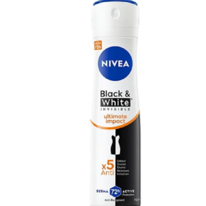 Nivea Female Body Spray Black & White Ultimate Impact 150ml
