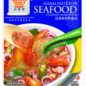 Tean's Asam Pedas Seafood Paste 200gm (12 Packs)