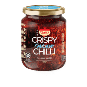 Tean's Crispy Anchovy Chilli 160gm (12 Jars)
