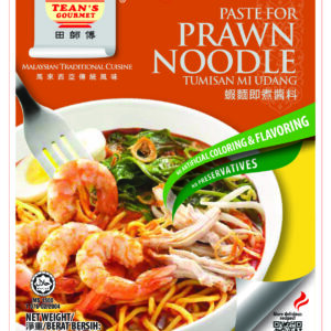 Tean's Prawn Noodle Paste 200gm (12 Packs)
