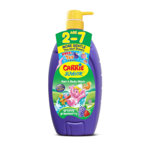 Carrie Junior Hair & Body Wash Groovy GrapeBerry 1000gm