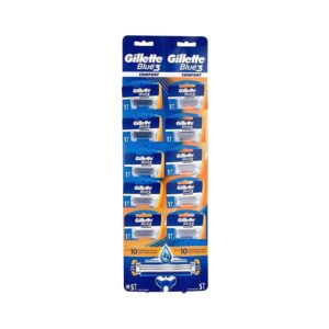 Gillette Blue III (10 Pieces)