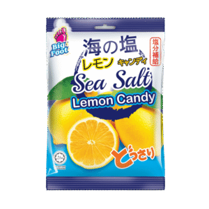 BigFoot SeaSalt Lemon Candy 15gm (12 Packs)