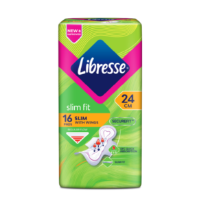 Libresse Maxi Slim Wing 24cm 16's