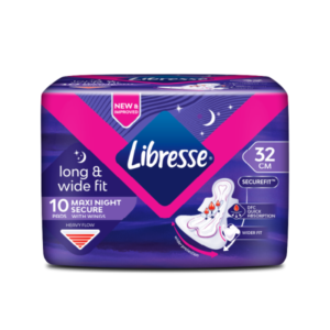 Libresse Maxi Night Wing 32cm 10's