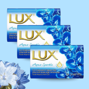 Lux Soap Bar Aqua Sparkle 80gm x3