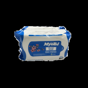 MyoBi Wet Wipes Floral 80s (Twin Pack)