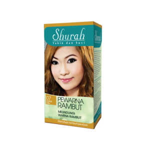 Shurah Pewarna Rambut Koper Asli 07