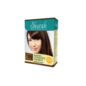 Shurah Pewarna Rambut Perang Asli 22