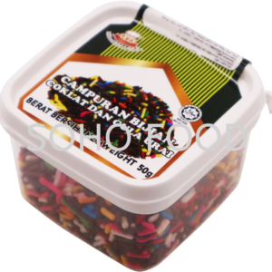 Soho Campuran Bijian Coklat & Gula Urai 50gm