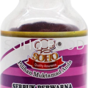 Soho Serbuk Pewarna Ungu Purple 20gm (12 Bottles)
