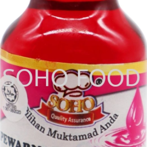 Soho Pewarna Merah Jambu 25ml (12 Bottles)