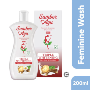 Sumber Ayu Pembersih Peribadi Wanita Triple Whitening 200ml